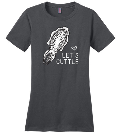 Cuttlefish Let's Cuttle Canvas