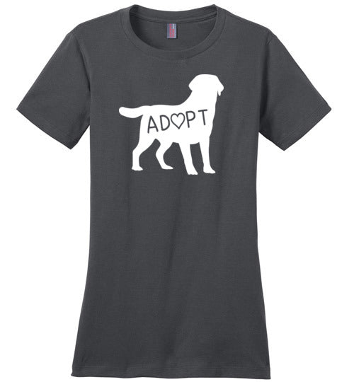Adopt Dog Canvas