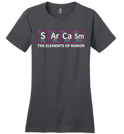 Sarcasm Periodic Table Chemistry Canvas