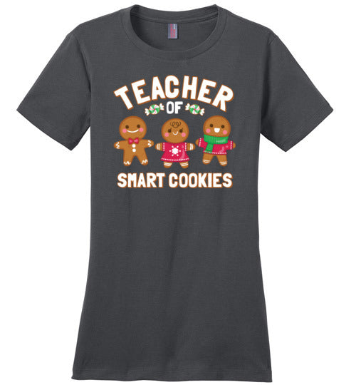 Gingerbread Teacher Of Smart Cookies Canvas