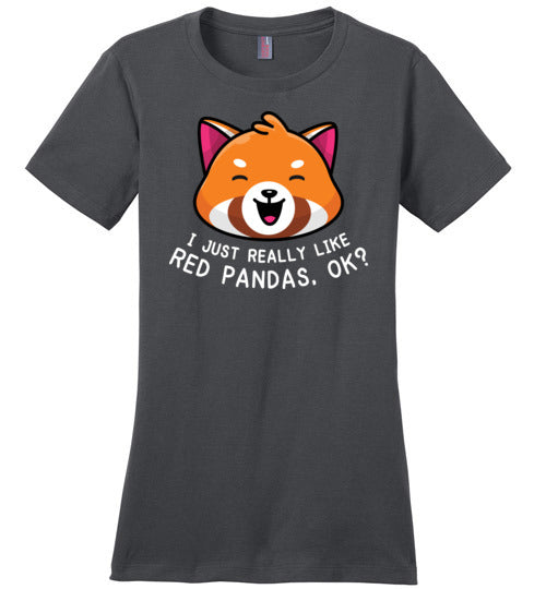 Just Really Like Red Pandas Canvas