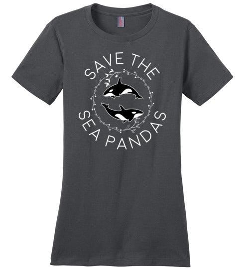 Save The Sea Pandas Canvas