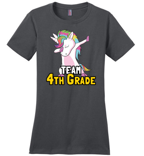Dabbing Unicorn Team Fourth Grade