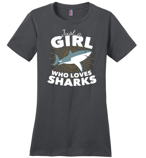 Just A Girl Who Loves Sharks