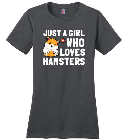 Just a girl Who Loves Hamsters Canvas