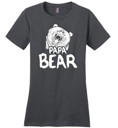 Fierce Papa Bear Canvas