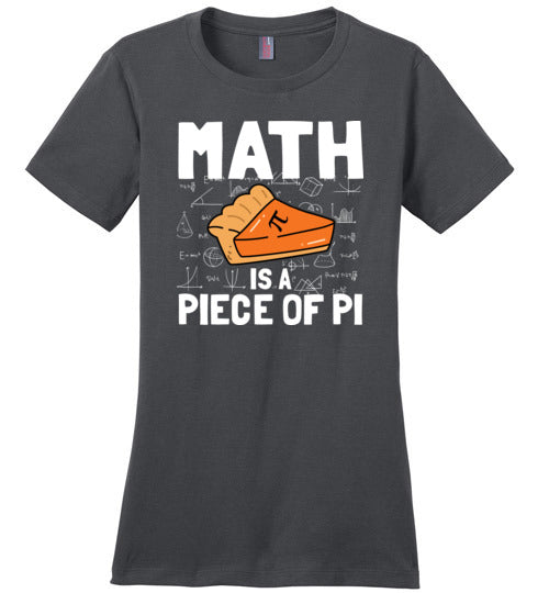 Math is a piece of pi Canvas