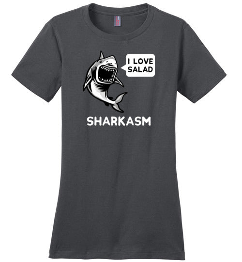 Sharkasm Love Salad Canvas