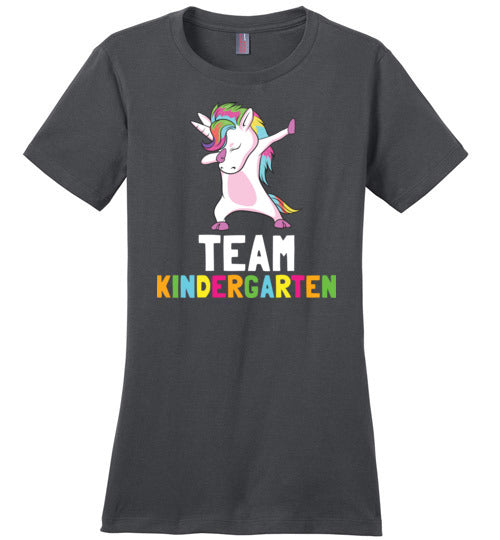 Team Kindergarten Unicorn Canvas