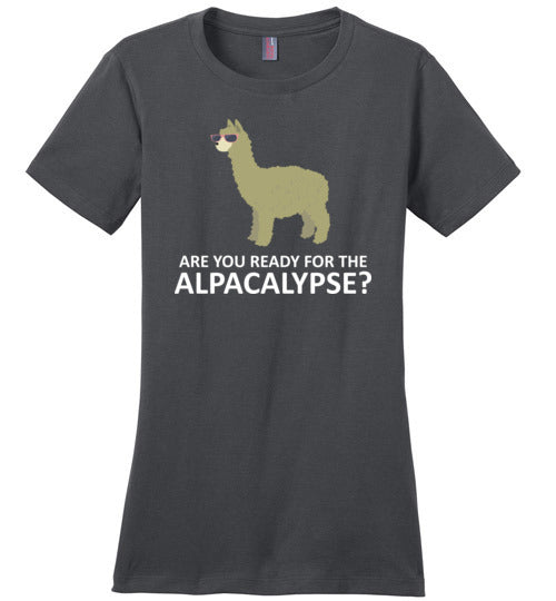 Alpacalypse Are You Ready Canvas