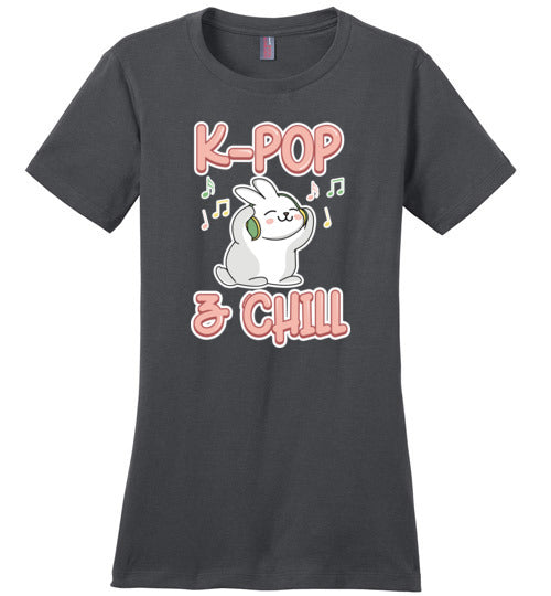 K-Pop And Chill Bunny Canvas