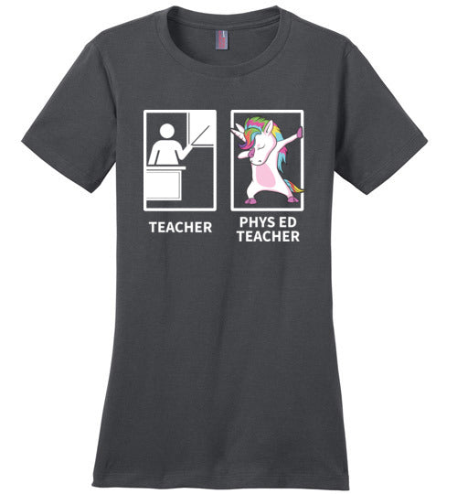Teacher vs Unicorn Phys Ed Gym Teacher