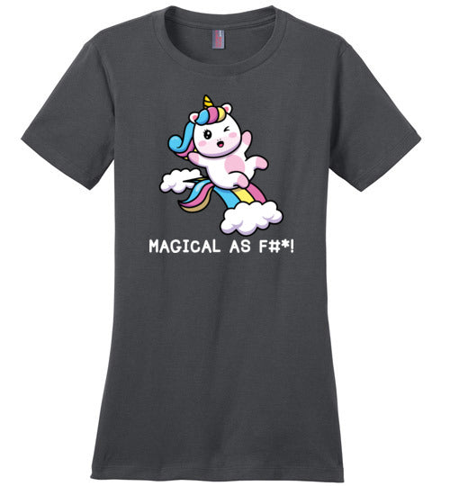 Unicorn Magical as F Canvas