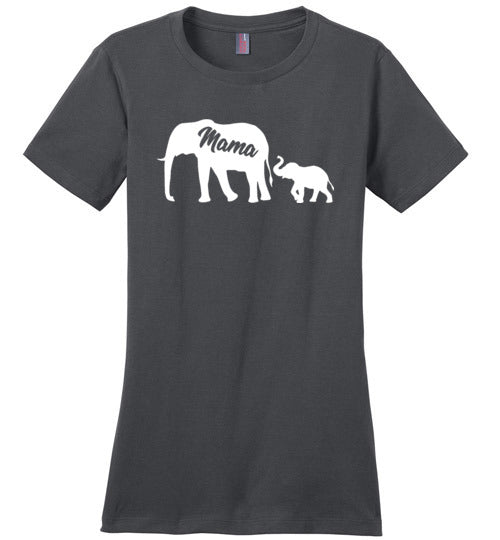 Mother Mama Elephant Canvas