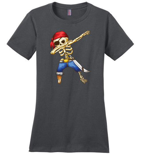 Pirate Dabbing Skeleton Cartoon
