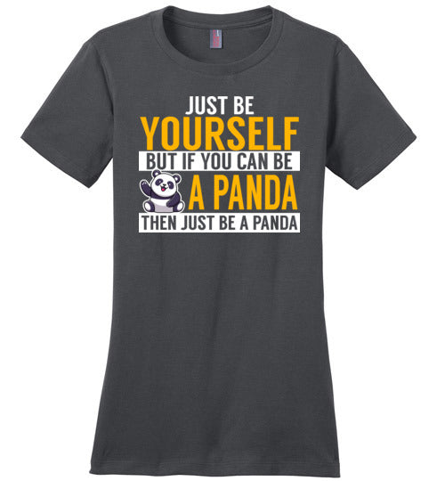 Be Yourself Panda Canvas