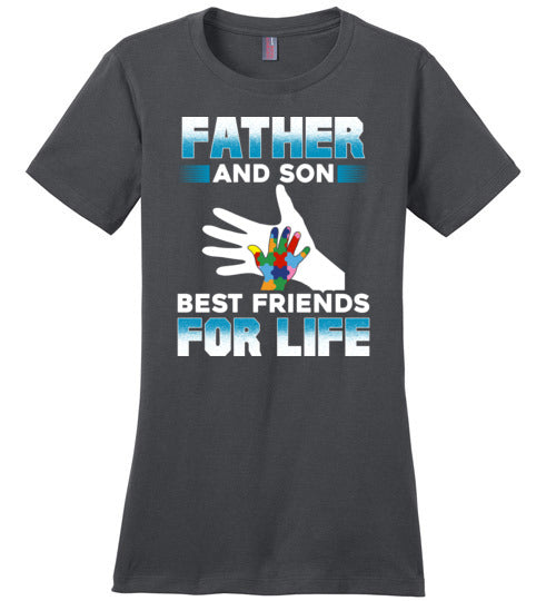 Father Son Autism Awareness Best Friends