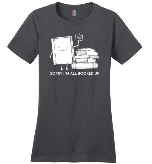 Sorry Booked Up Reading Canvas