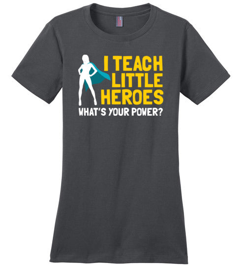 Teach Little Heroes Canvas