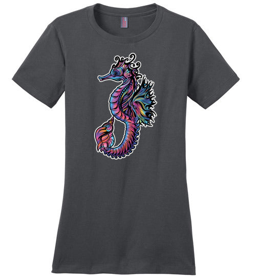 Tropical Seahorse Canvas