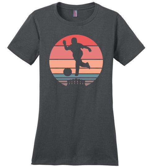 Bowling Retro Sunset Canvas