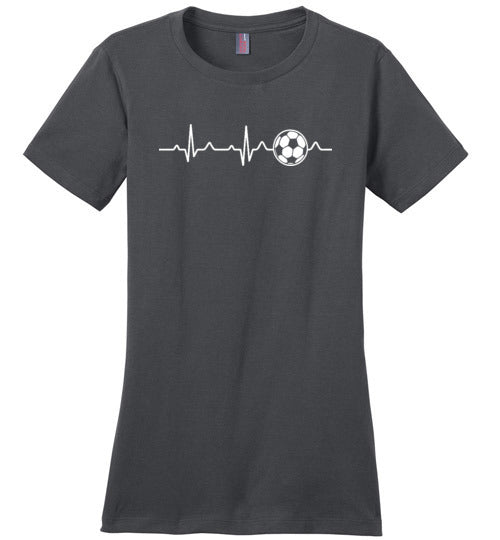 Soccer Heartbeat Canvas