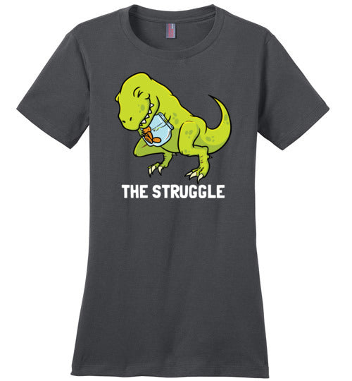 T-Rex Cookies Struggle Short Arm Canvas