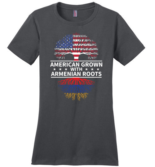 American Grown With Armenian Roots Canvas