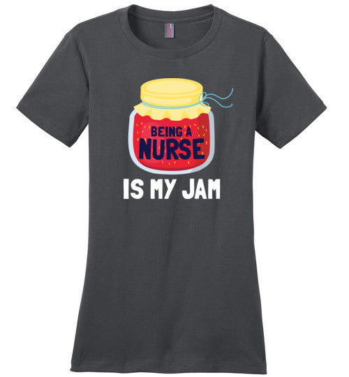 Being a Nurse Is My Jam Canvas