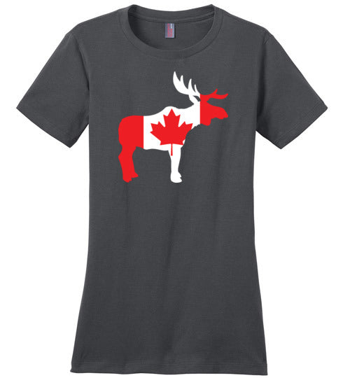 Canada Moose Canvas