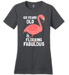 60 Years Old Flocking Fabulous Canvas