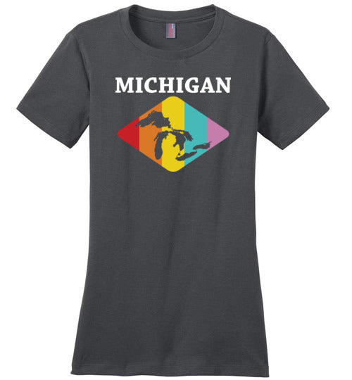 Michigan Great Lakes Retro