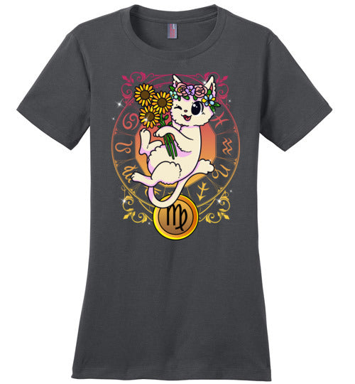 Cat Zodiac Virgo Canvas