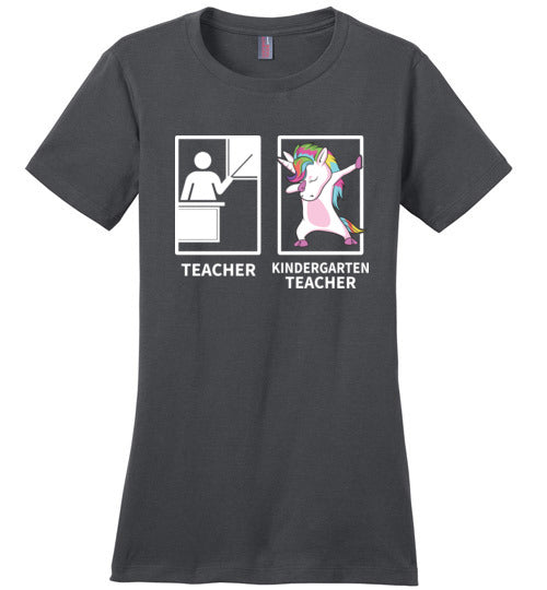 Dabbing Unicorn Kindergarten Teacher