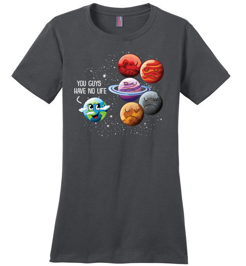 Planets No Life Canvas