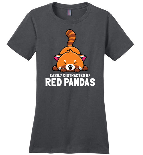 Red Pandas Easily Distracted Canvas