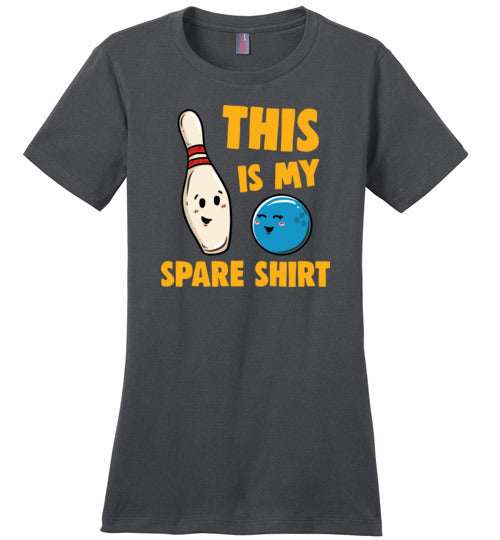 Bowling This Is My Spare Shirt