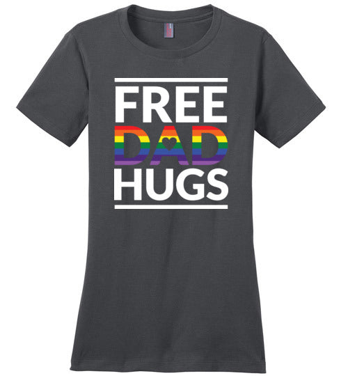 Free Dad Hugs Canvas