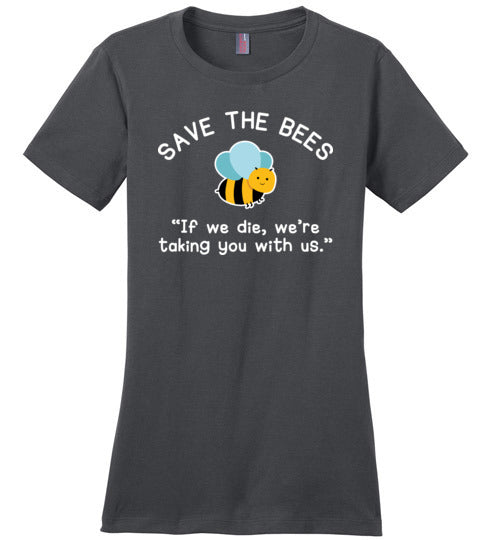 Save The Bees Taking You With Us Canvas