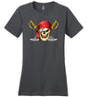 Pirate Skull Crossed Swords Canvas