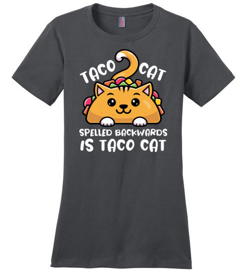 Taco Cat Spelled Backwards Canvas