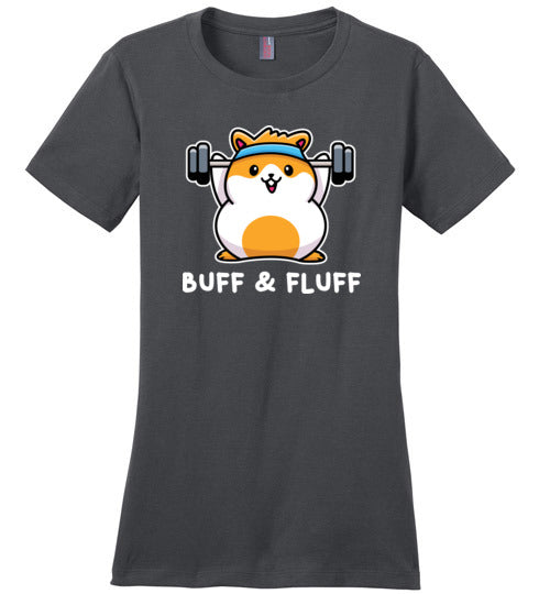 Hamster Buff and Fluff Canvas