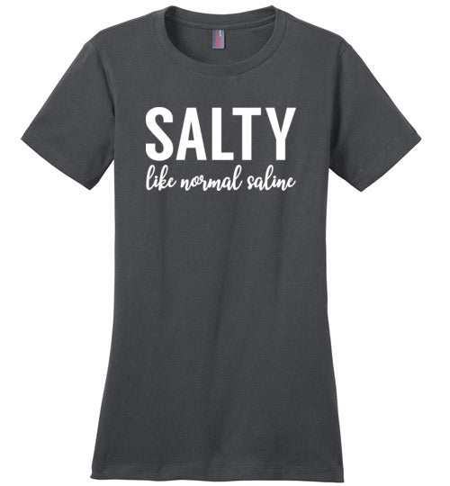 Salty Like Normal Saline Canvas