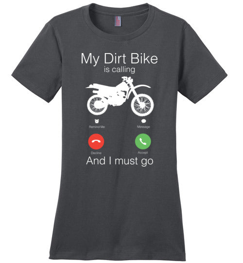 My Dirt Bike Is Calling Canvas