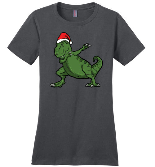 Christmas Dabbing T-Rex