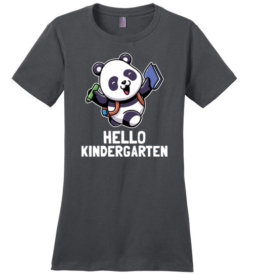 Panda Hello Kindergarten Canvas