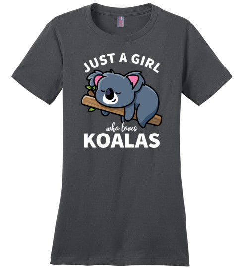 Just a girl who loves koalas Canvas
