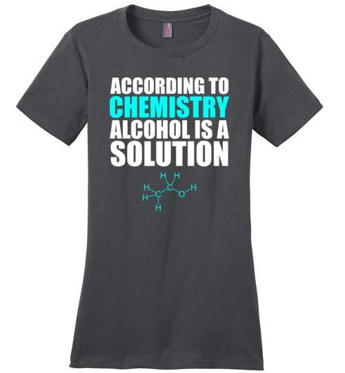 Alcohol Is A Solution Canvas