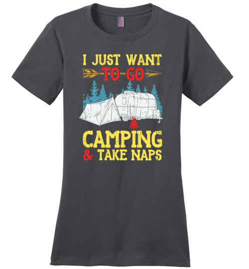 Camping and Naps Canvas