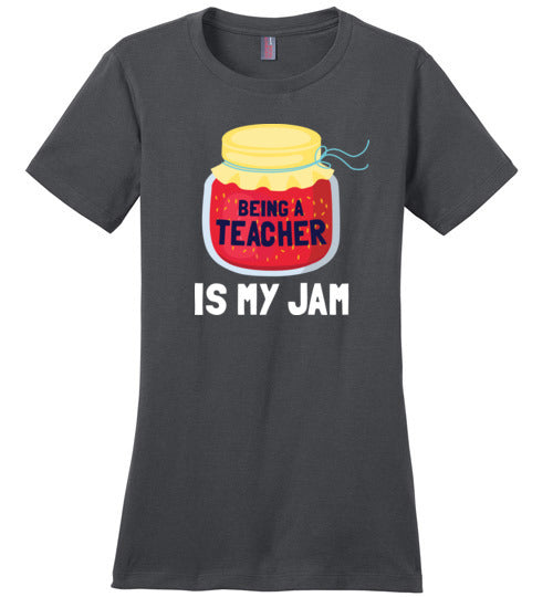 Being a Teacher Is My Jam Canvas